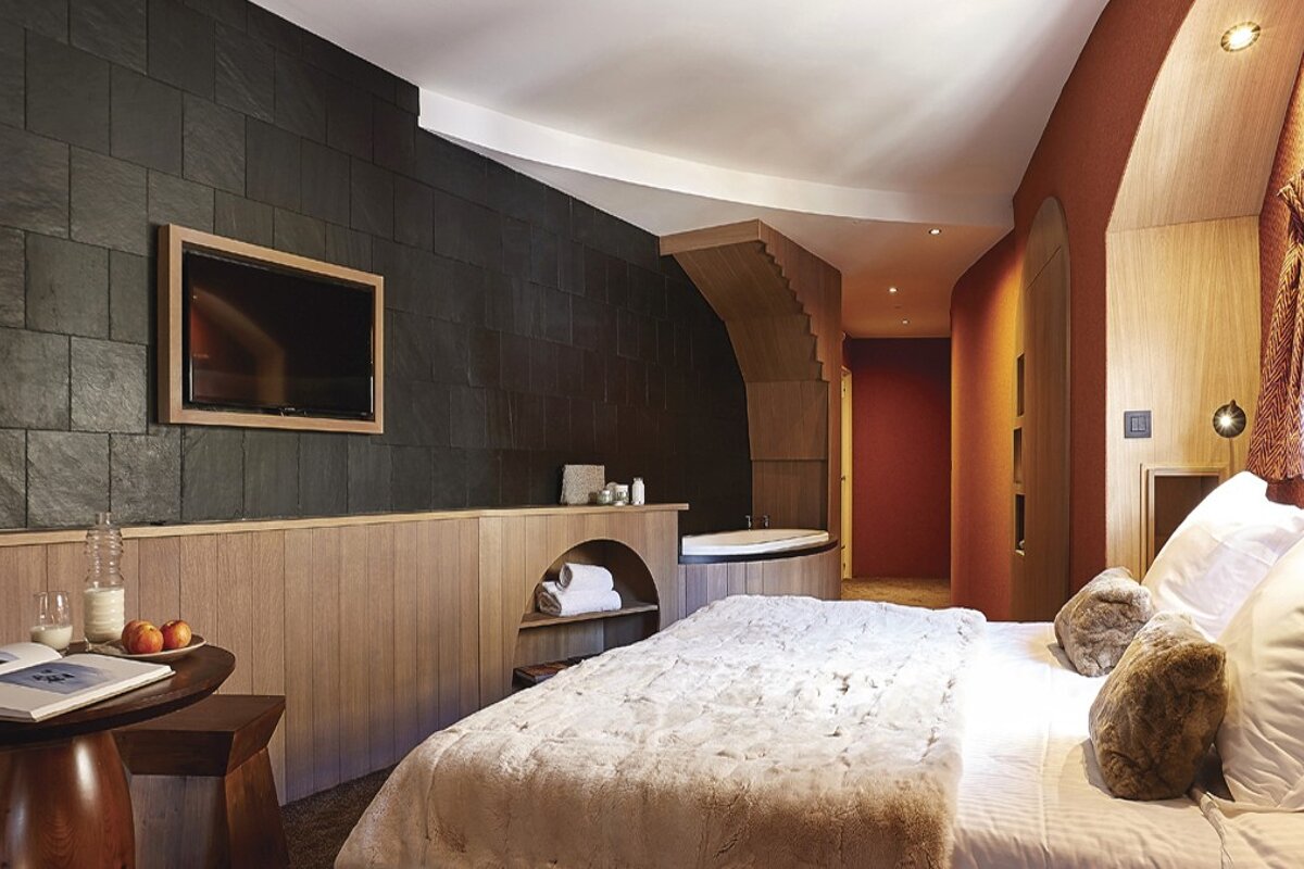 Les Dromonts Hotel, Avoriaz double bedroom