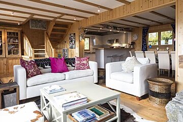 Merle Blanc Chalet, Verbier lounge