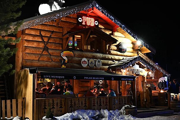 Polar Bear Pub, Les Deux Alpes exterior