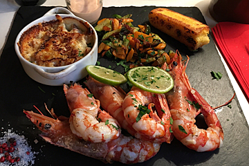 Au Coin du Feu Restaurant, Plagne Soleil / Village style of cuisine