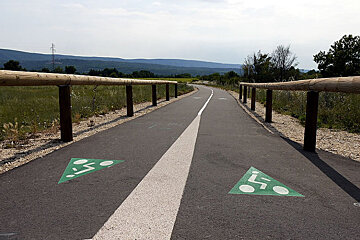 Beginner cycle routes in Provence