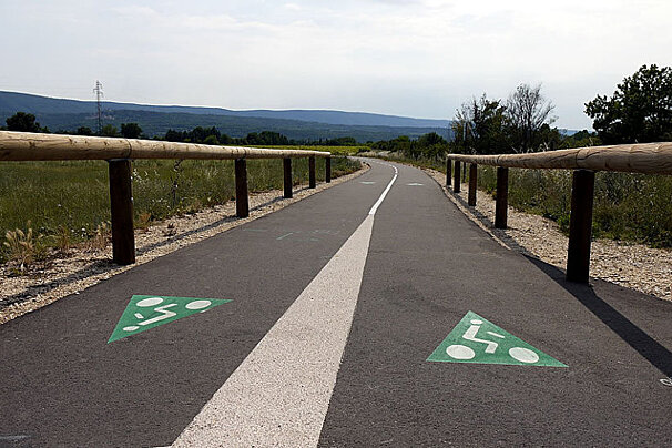 Beginner cycle routes in Provence