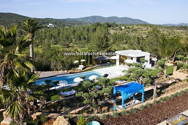 Luxury Villa - San Lorenzo, Sant Joan swimming pool