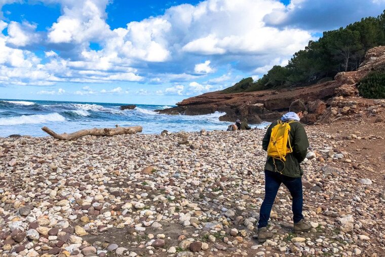 A wintery coastal hike on the Cami de Sa Volta des General