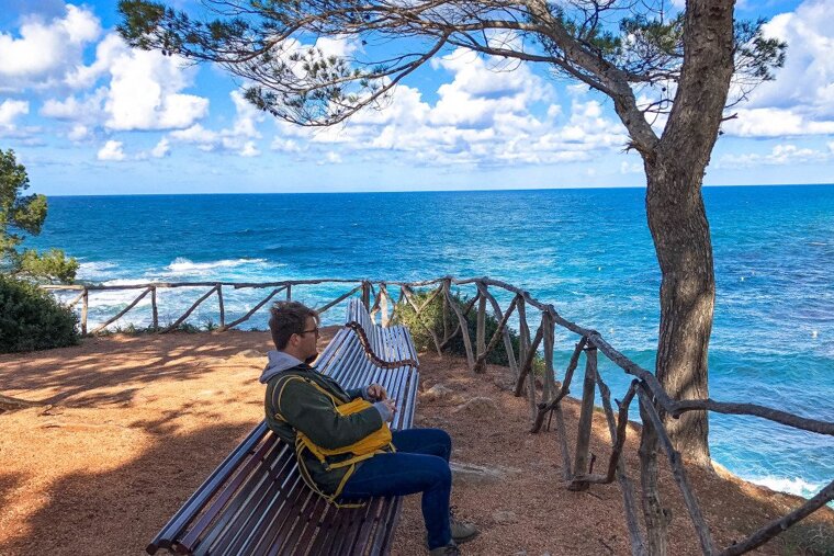 A wintery coastal hike on the Cami de Sa Volta des General