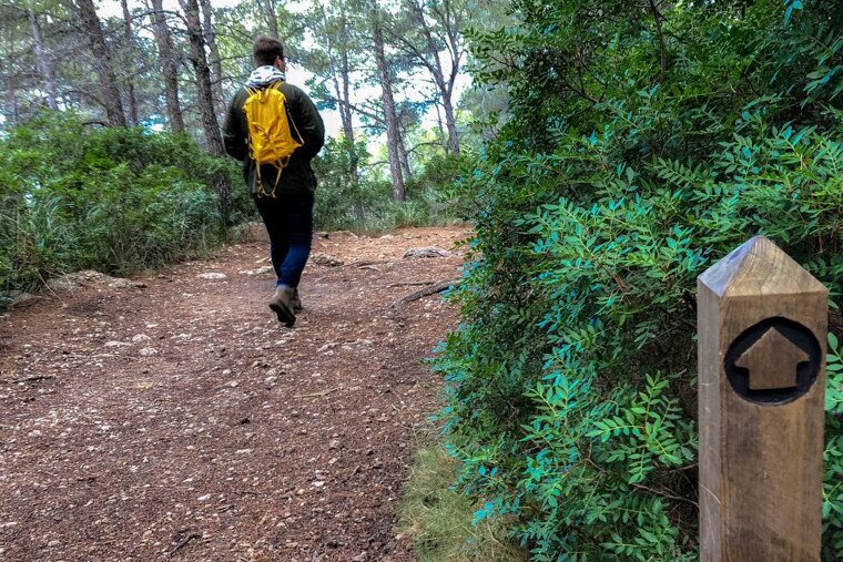 A wintery coastal hike on the Cami de Sa Volta des General