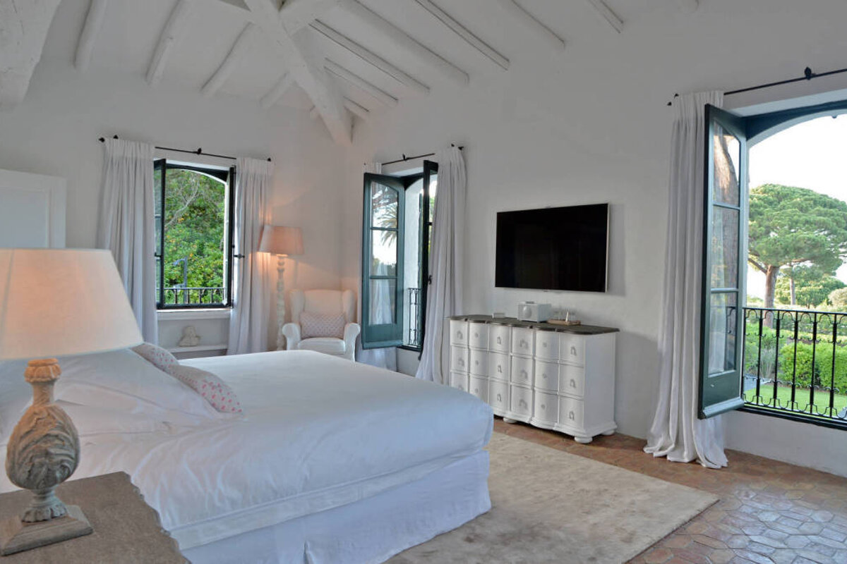 Apolline Villa, Saint Tropez double bedroom