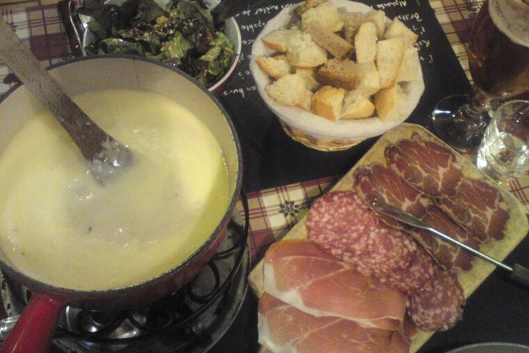 Find the best fondues in Les Arcs in 2018