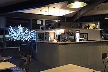 L'Altiport Restaurant, Les Arcs 1800 interior