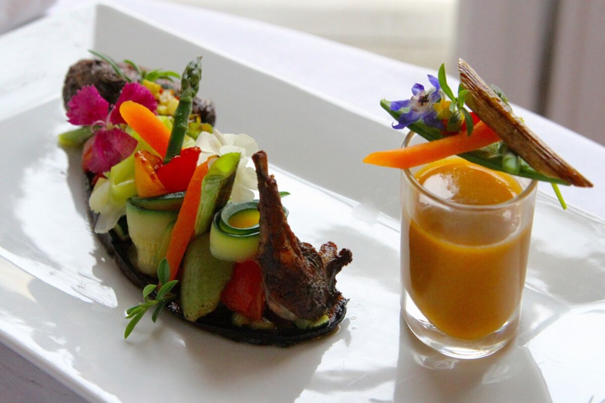 Les Jardins des Frenes Restaurant, Avignon style of cuisine