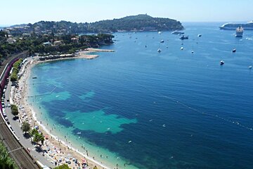 Plage des Mariniers, Villefranche-sur-Mer