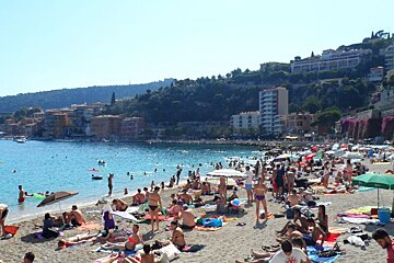 Plage des Mariniers, Villefranche-sur-Mer