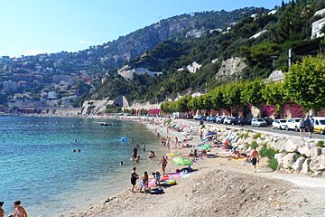 Plage des Mariniers, Villefranche-sur-Mer