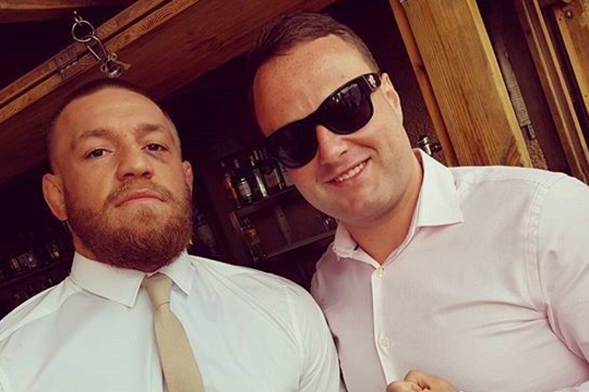 Conor McGregor recovers in Ibiza