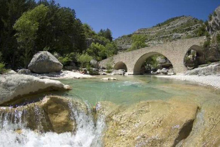 a bridge with 3 arches