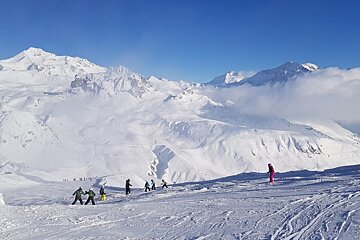 It's cold in La Plagne & conditions are very good