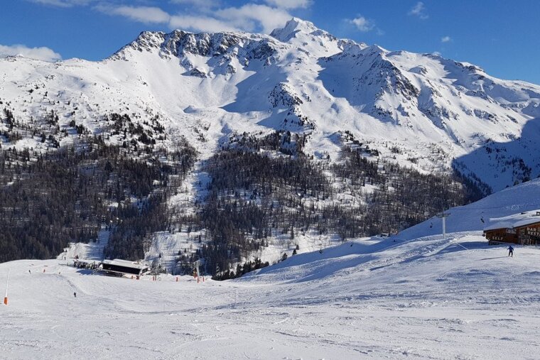 It's cold in La Plagne & conditions are very good