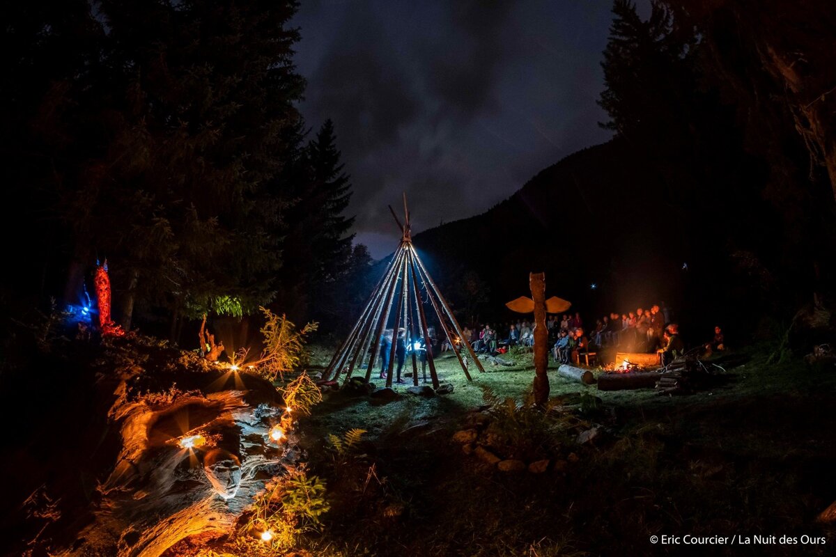 La Nuit des Ours Night Cultural Walk, Chamonix - Vallorcine