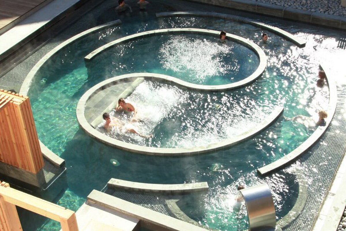 Les Thermes Mont Blanc, Saint Gervais les Bains spa area
