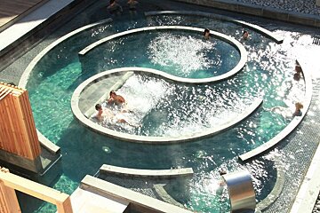 Les Thermes Mont Blanc, Saint Gervais les Bains spa area