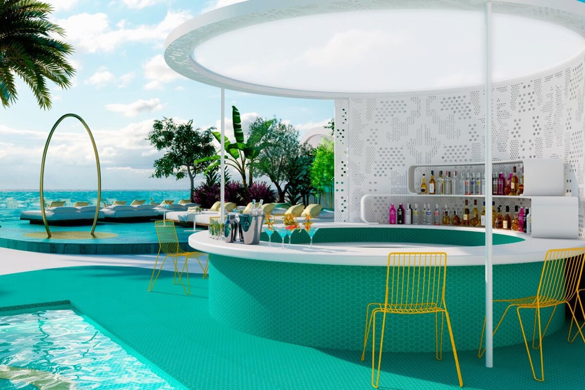 Santos Dorado Suites Hotel, Playa d'en Bossa pool