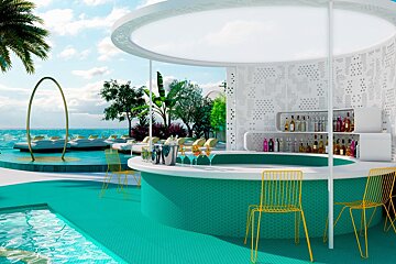 Santos Dorado Suites Hotel, Playa d'en Bossa pool