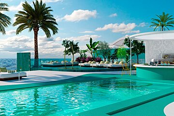 Santos Dorado Suites Hotel, Playa d'en Bossa pool