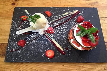Casa Nostra Restaurant, Les Deux Alpes dessert