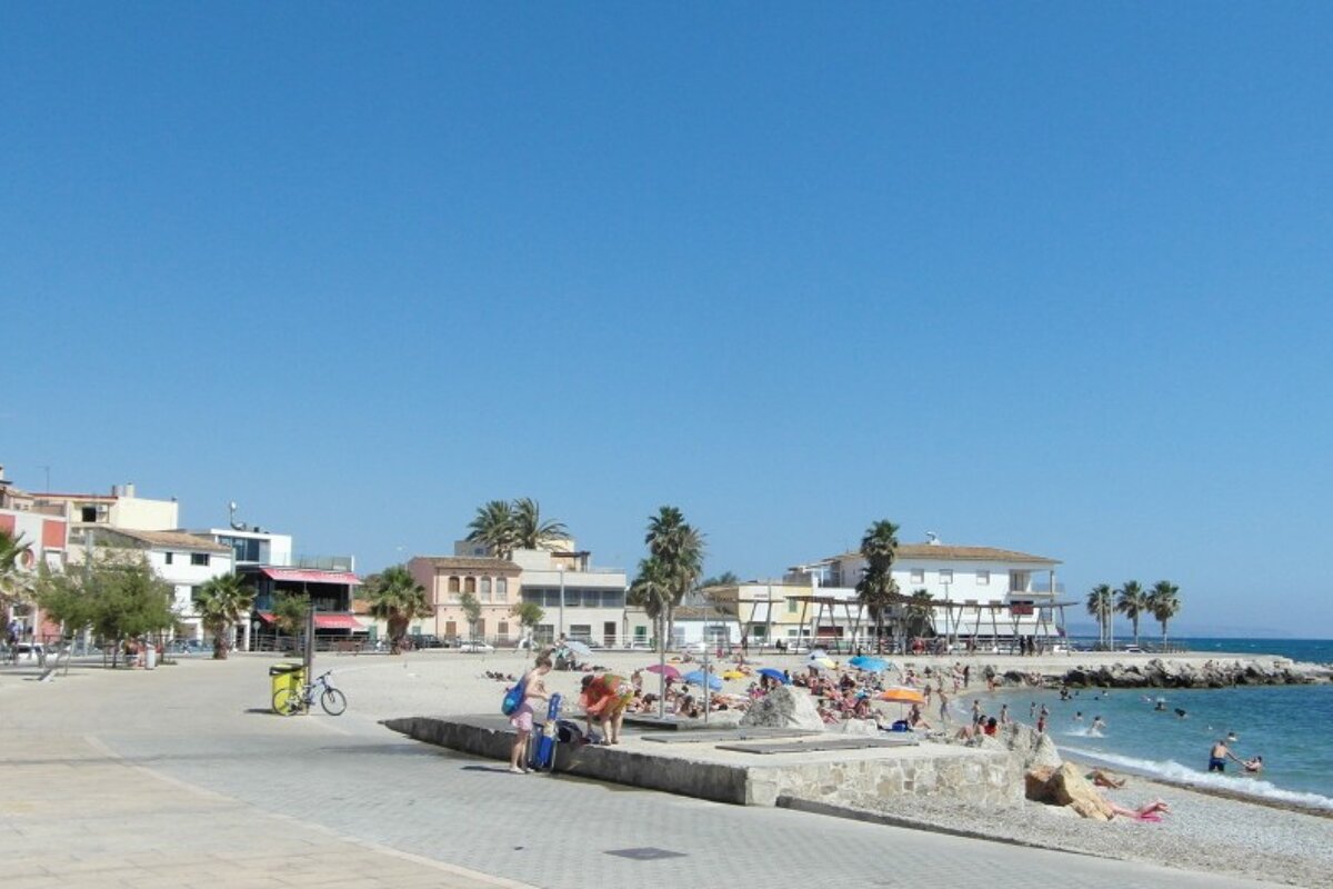 a sea harbour in Mallorca