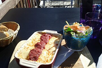 La Gourmandine Restaurant Review example dish