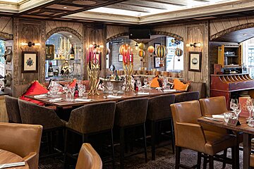 Le Kaila Hotel, Meribel restaurant