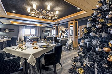Le Kaila Hotel, Meribel restaurant
