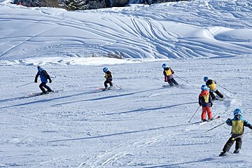 Snow D'Light Ski School Group Ski Lessons, Meribel kids lessons