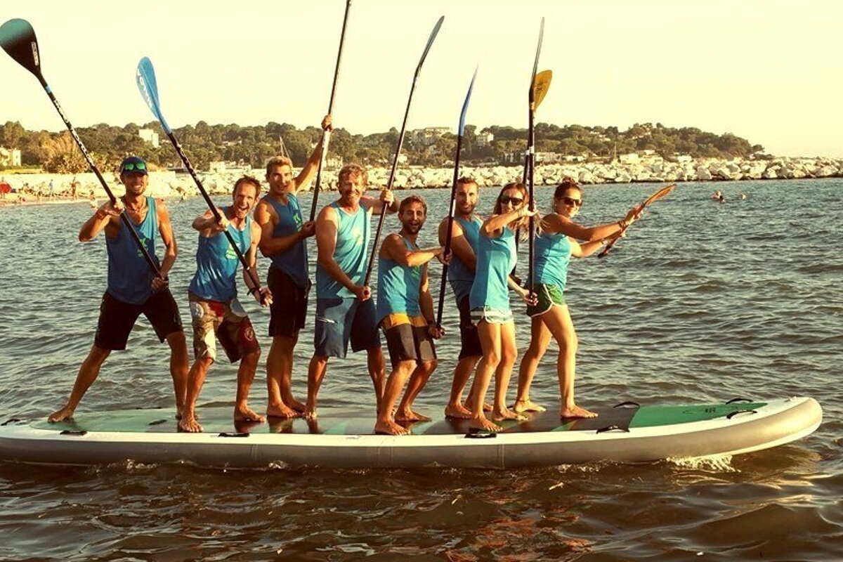 Paddle Boarding, Juan les Pins
