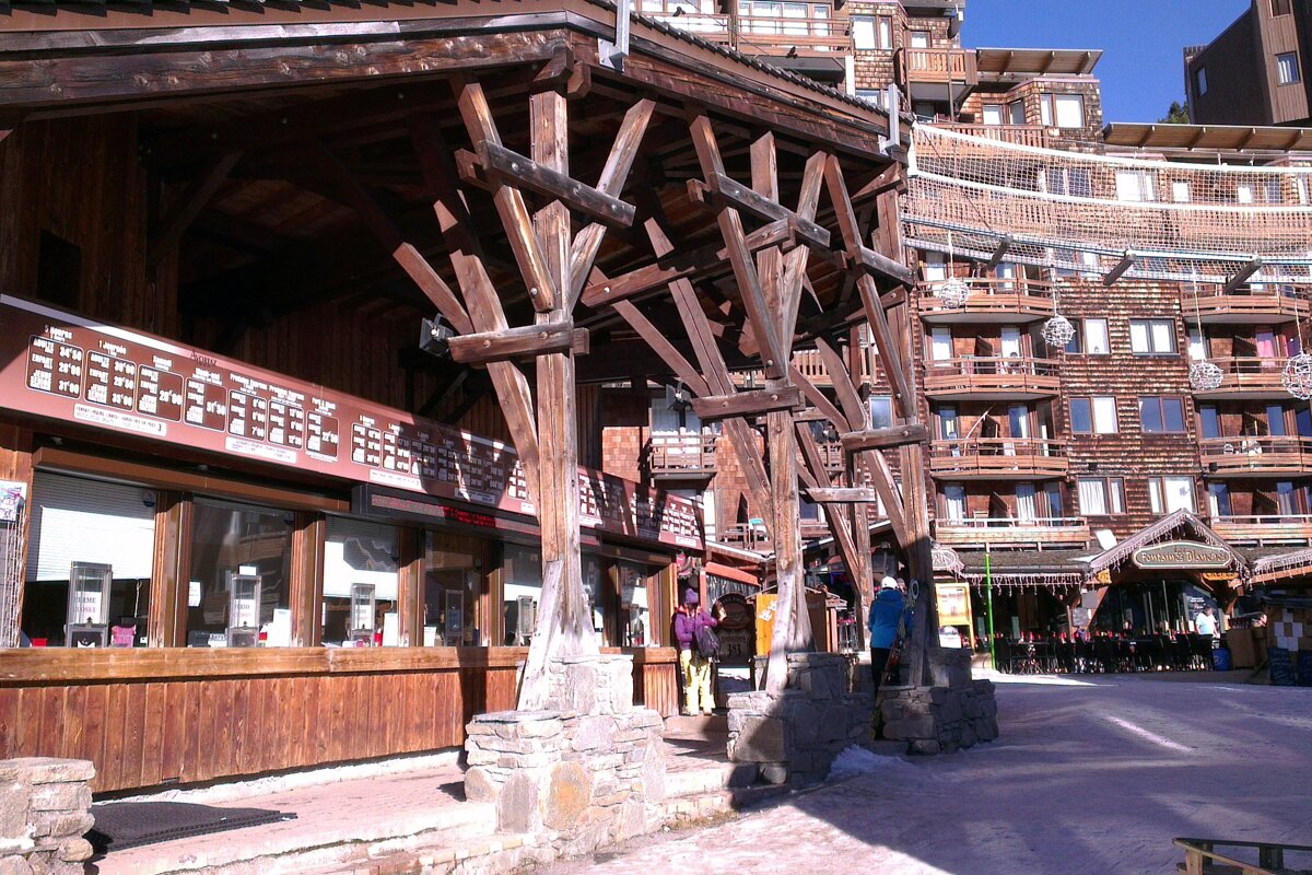 Lift Pass Office in Avoriaz Town Centre