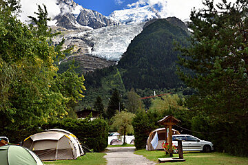 Camping les Marmottes, Les Bossons area