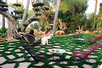 Hostal Casbah Hotel, Formentera garden