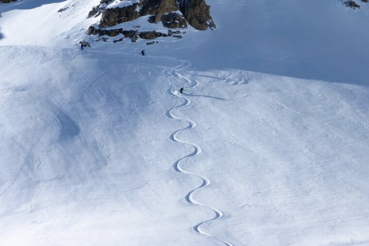 Latest snow improves conditions in Val d'Isere