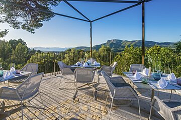 Bistro Badia Restaurant, Arta restaurant terrasse