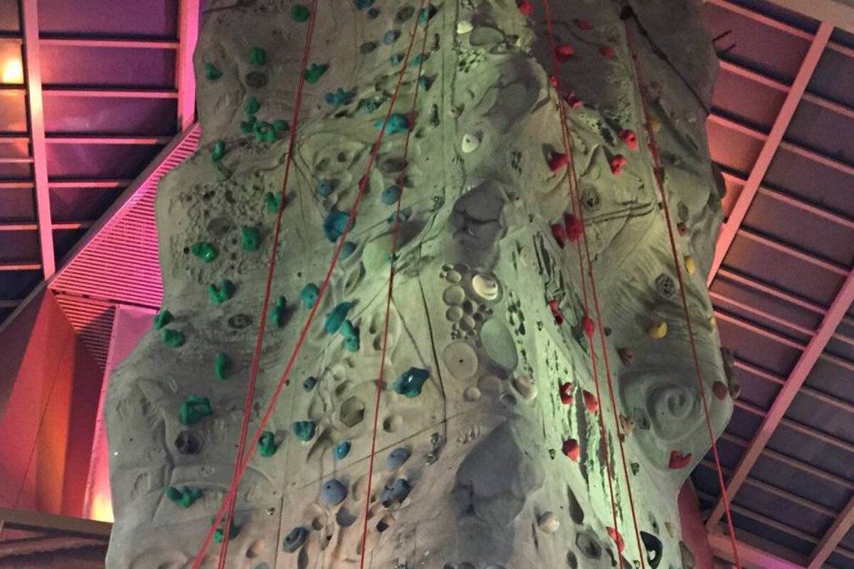 Indoor Climbing Wall, Courchevel