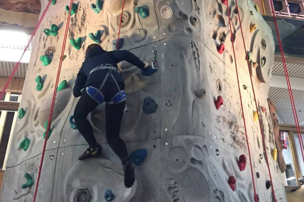 Indoor Climbing Wall, Courchevel