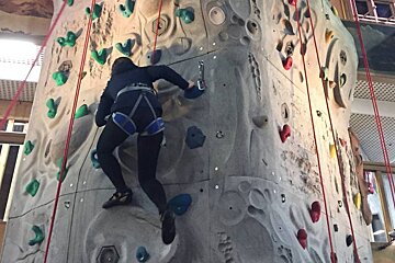 Indoor Climbing Wall, Courchevel