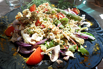 La Reine Jeanne Restaurant, Les Baux style of cuisine