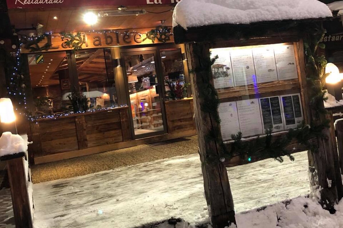 La Tablee Restaurant, Chamonix - Centre exterior