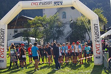 Le Chirv'Athlon run & bike race 2019, Servoz