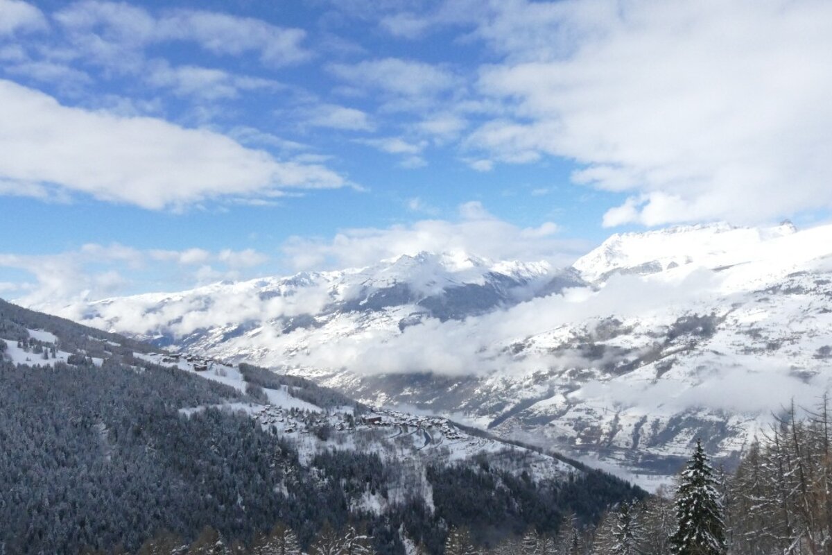 scenic views of les arcs