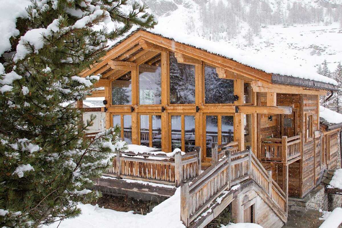 Chalets in Val d'Isere exterior