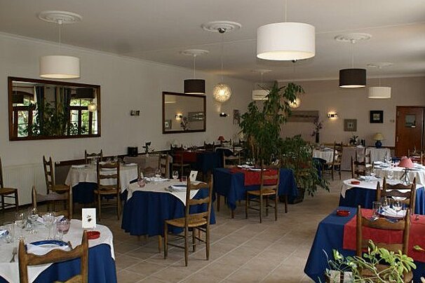 Hostellerie Du Perigord Vert Restaurant, Brantome interior