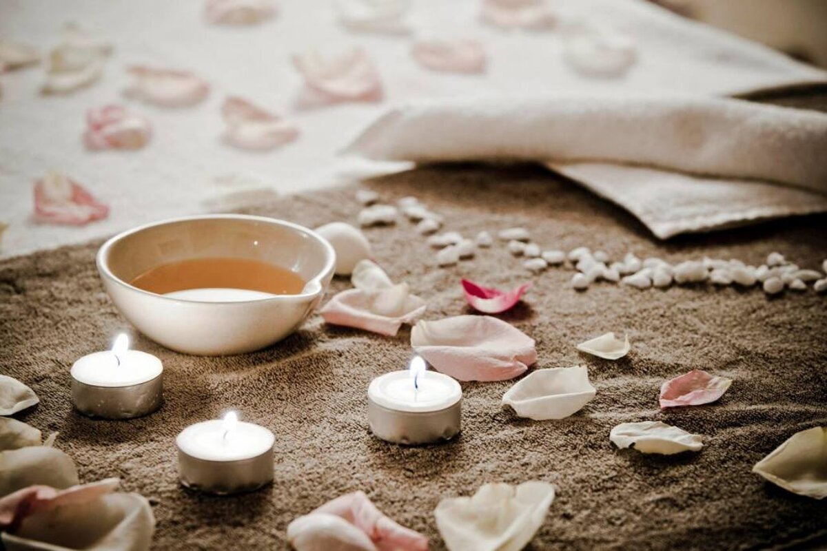 Les Sherpas Spa, Courchevel treatment room