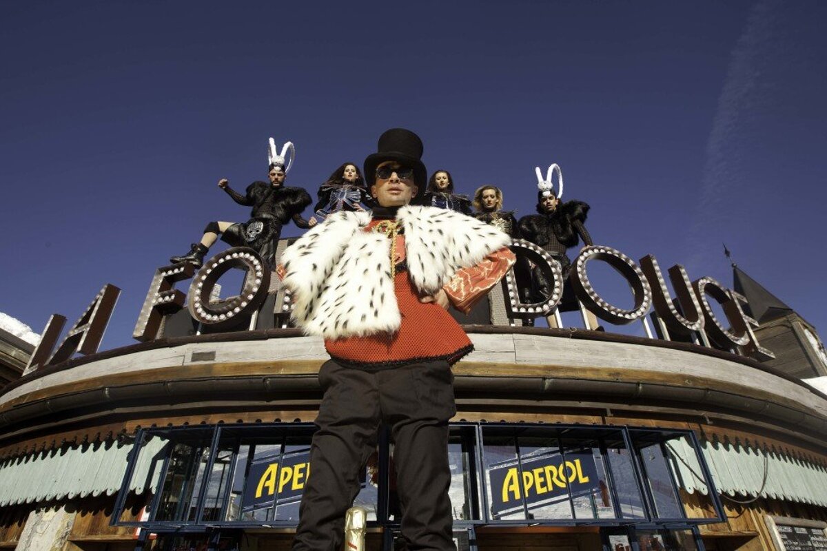 La Folie Douce, Val d'Isere exterior